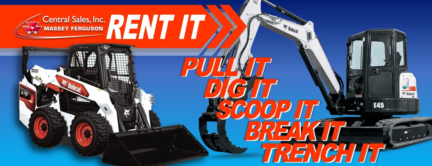 Rentals Central Sales Inc. Jamestown, ND Casselton, ND Massey